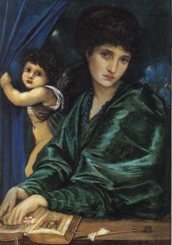Sir Edward Coley Burne-Jones : Portrait of Maria Zambaco